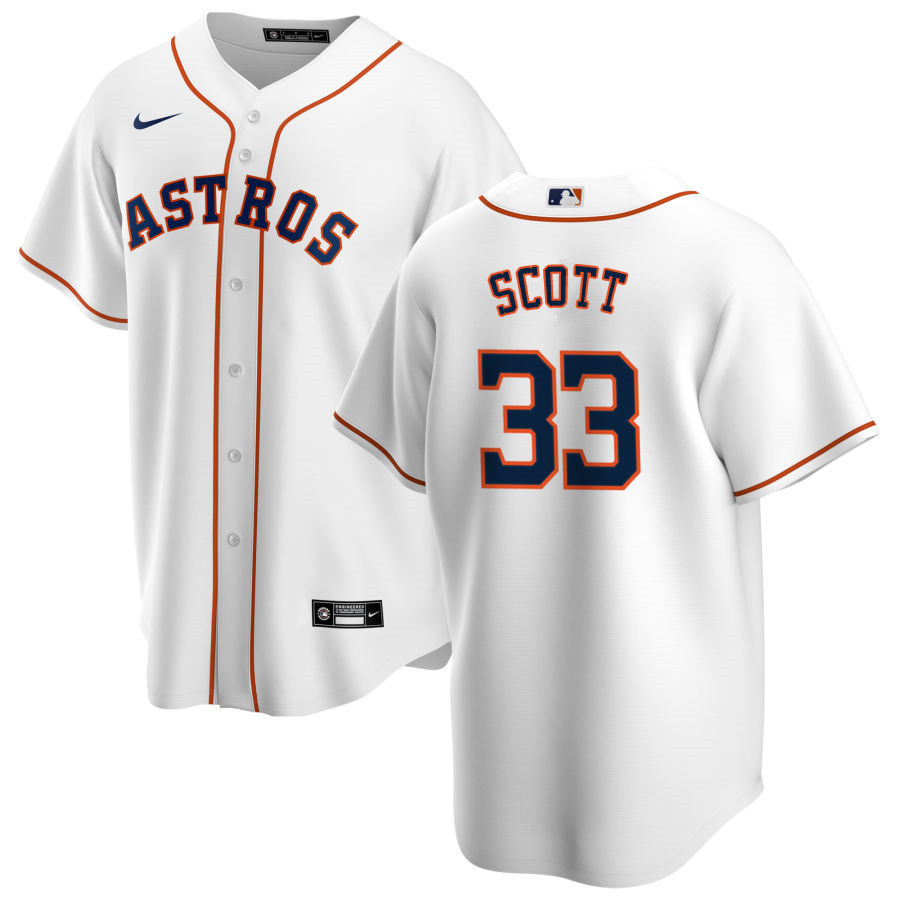 Nike Men #33 Mike Scott Houston Astros Baseball Jerseys Sale-White